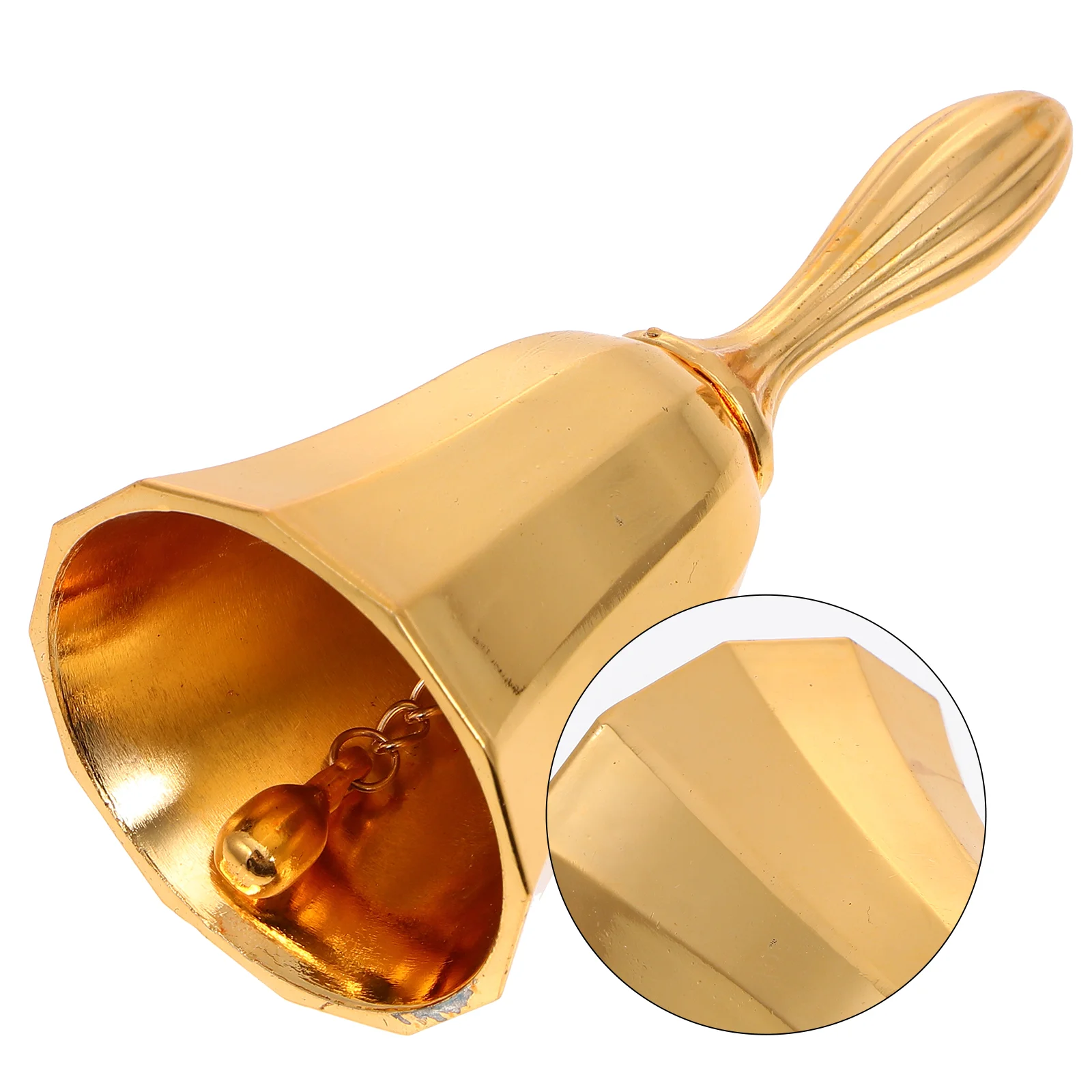 

1pc Classroom Doorbell Diatonic Metal Bell School Bell Vintage Hand Bell Service Bells Hand Bell Ring