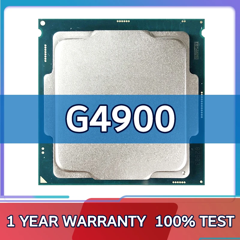 Бывший в употреблении двухъядерный двухпоточный процессор G4900 3,1 ГГц 2 Мб 54 Вт LGA 1151