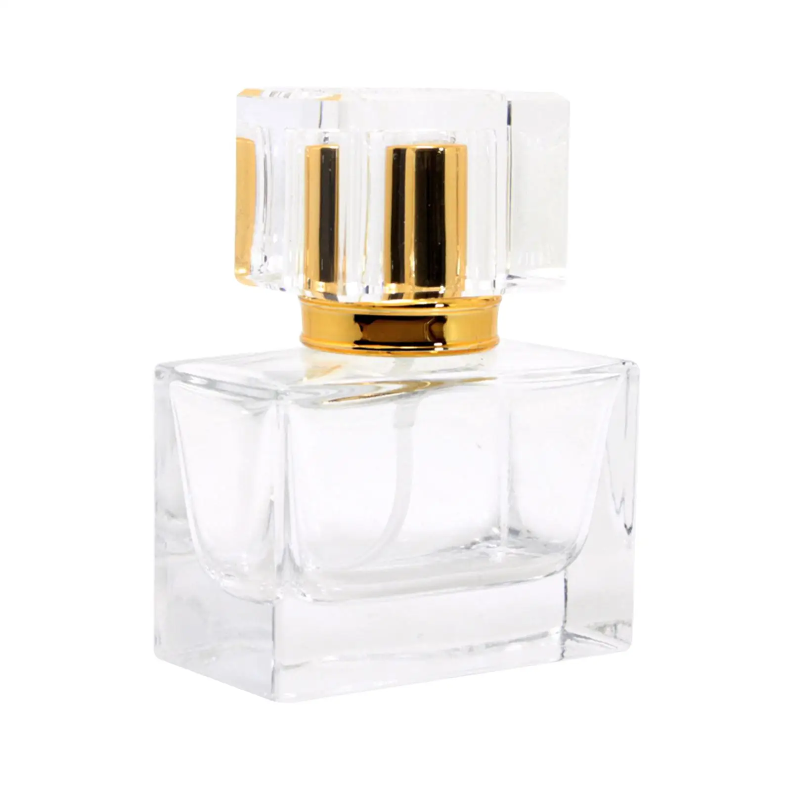

30mlEmpty Refillable Clear Crystal Glass Cosmetics Perfume Sprayer Bottle for Makeup