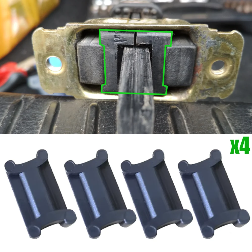 

4 шт. новые для Mazda6 Mazda 6 Atenza GG GY 2002 2003 2004 2005-2007 Ремкомплект ремня для проверки двери автомобиля, стопор, демпфирующие зажимы, черный