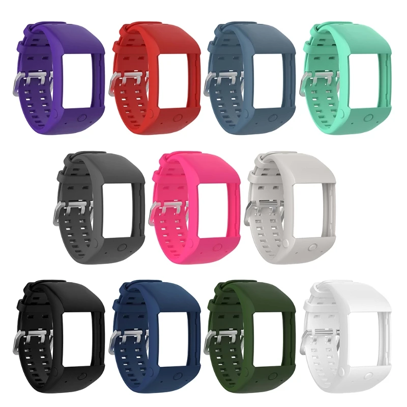 

Smartwatch Silicone Wrist Band Bracelet Breathable Sweat Proof for polar M600