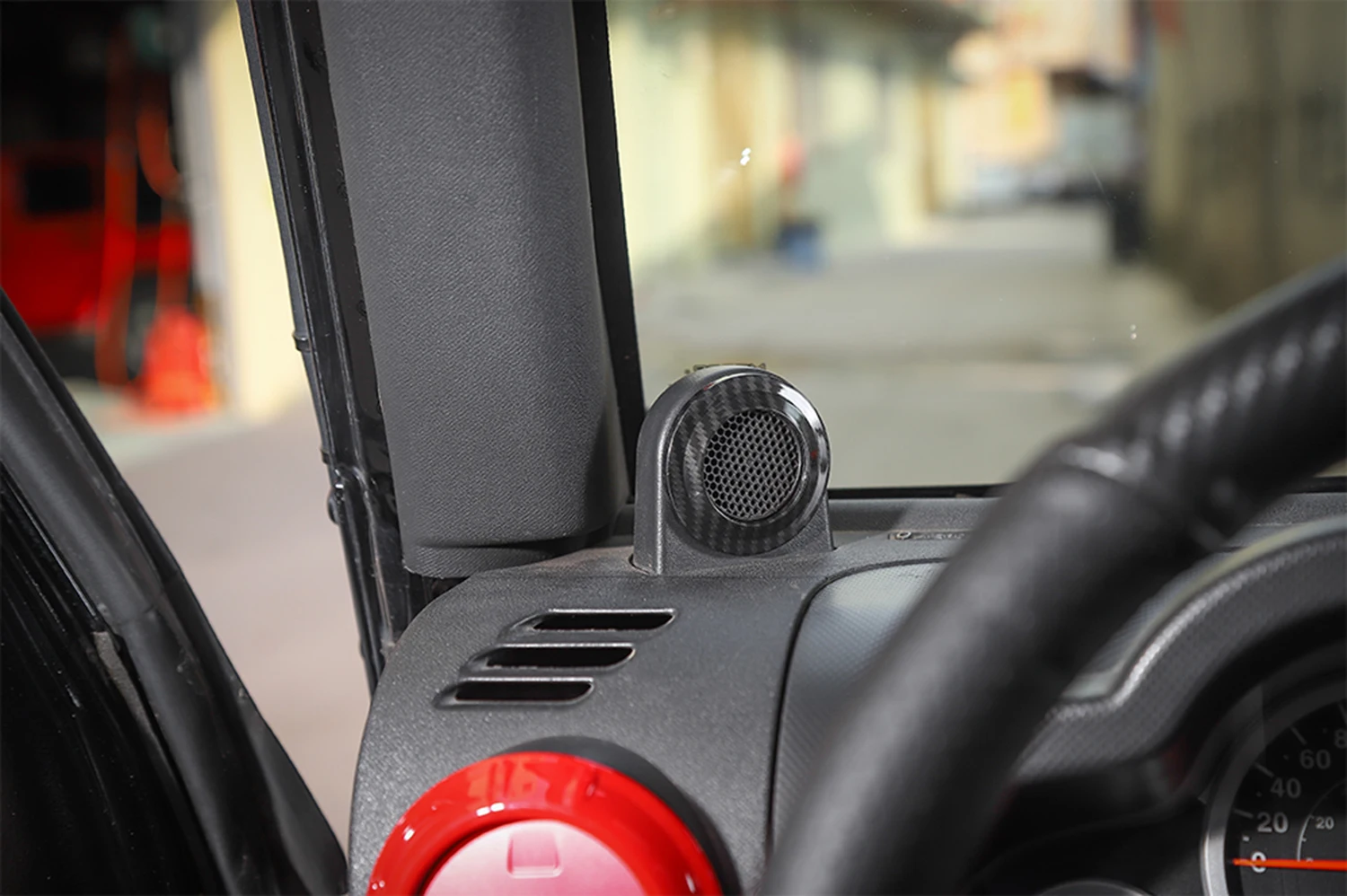 Декоративная наклейка на динамик A-Pillar, накладка для Wrangler JK 2007 2008 2009 2010 2011 2012 2013 2014, аксессуары для салона автомобиля (art.: 3920cf71ee46b) - 3920cf71ee46b