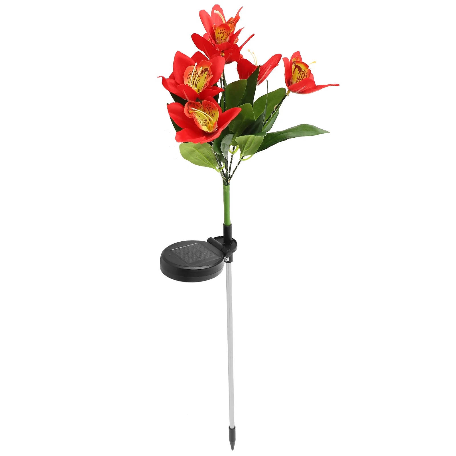 

Flower Solar Garden Stake Light Realistic LED Flowers Outdoor In-Ground Light