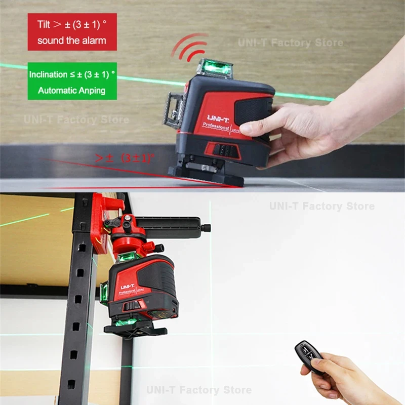 Лазерный уровень UNI-T LM576LD E 16 линий