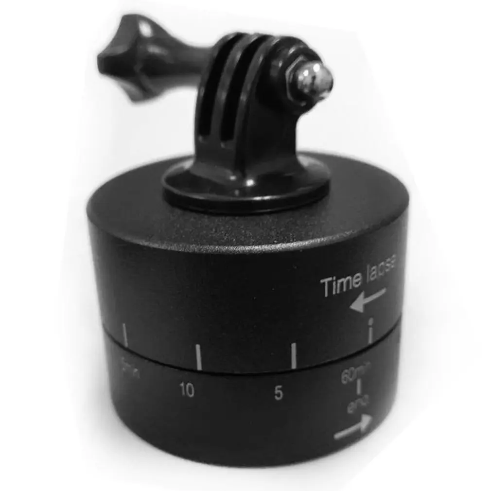 

Time-lapse Gimbal Action Camera 360-degree Rotation 60 Minutes Delay Automatic Rotation Gimbal For Hero/9/8/5 Timer