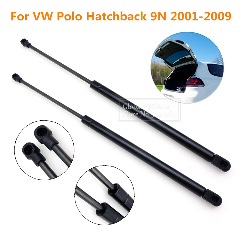 

2 шт., пружинные амортизаторы для VW Polo Hatchback 9N 2001-2009 6Q6827550C