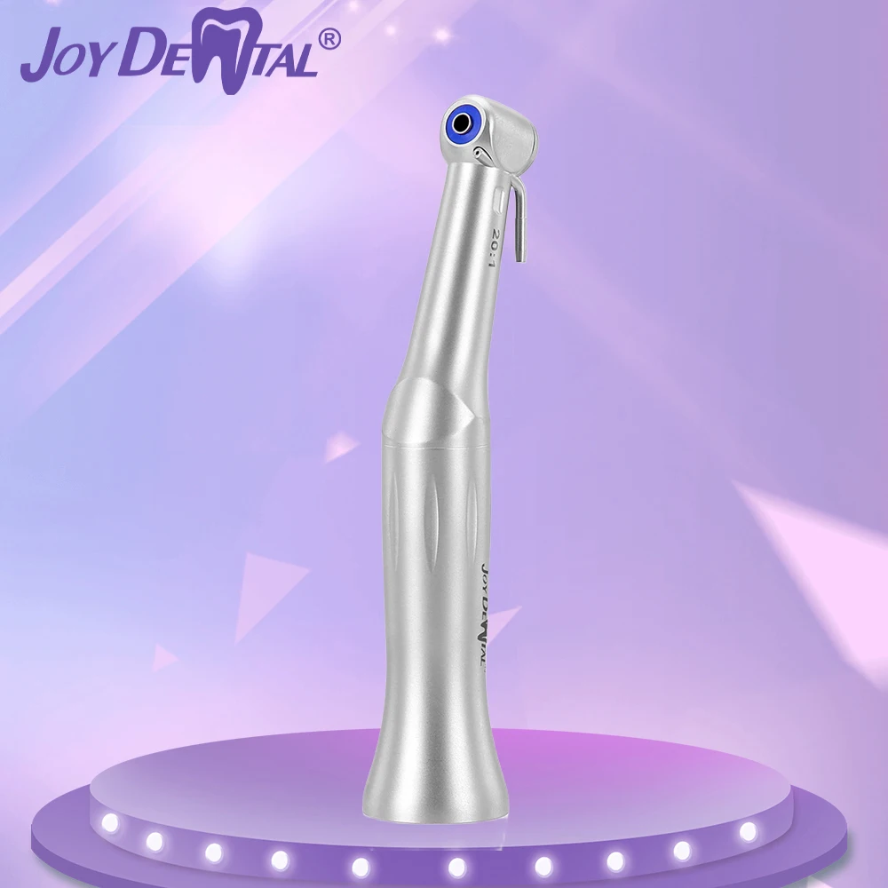 

JOY DENTAL New Implant Reduction 20:1 Low Speed Contra Angle Handpiece Button Type Chuck External Irrigation System