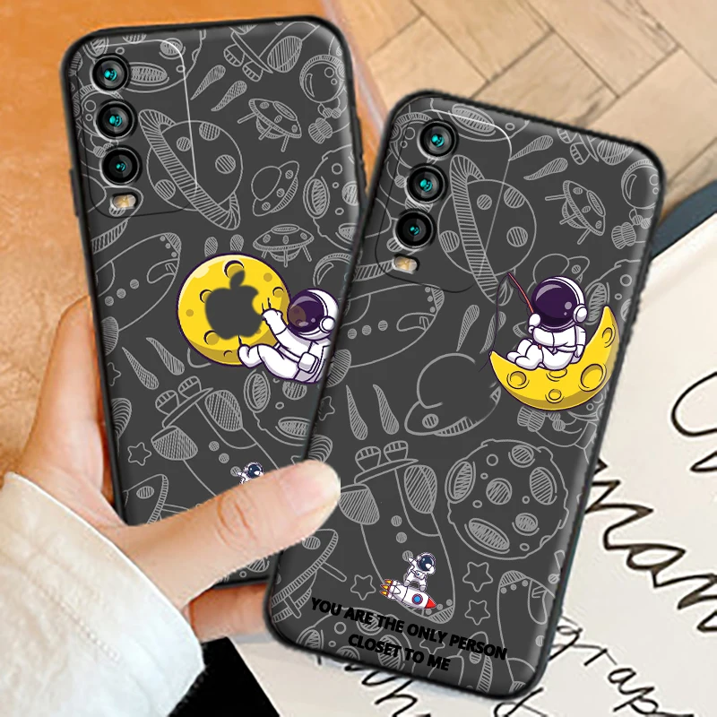 

Spaceman Funny Phone Cases For Xiaomi Redmi 9AT 9 9T 9A 9C Redmi Note 9 9 Pro 9S 9 Pro 5G Cases Back Cover Funda Coque Carcasa