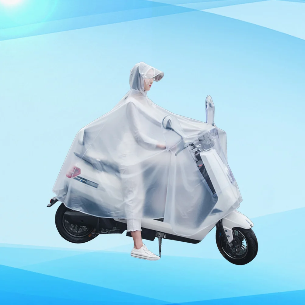 

Man Raincoat Outdoor Rainwear Waterproof Men's Jacket Electrombile Practical Adult Ponchos
