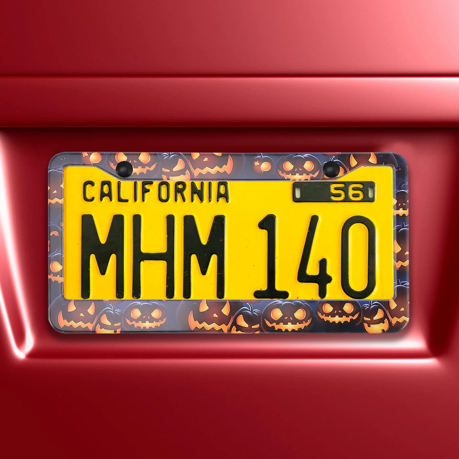 

License Plate Cover Frame Vintage Frames Fashion American Shield Style Camouflage