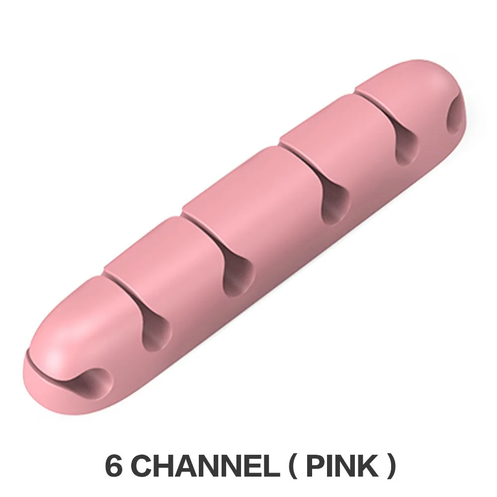 

Cable Clamp USB Telephone Cable Holder Silicone Cable Tie Holder Wire Manager Cable Clamp Office Desktop