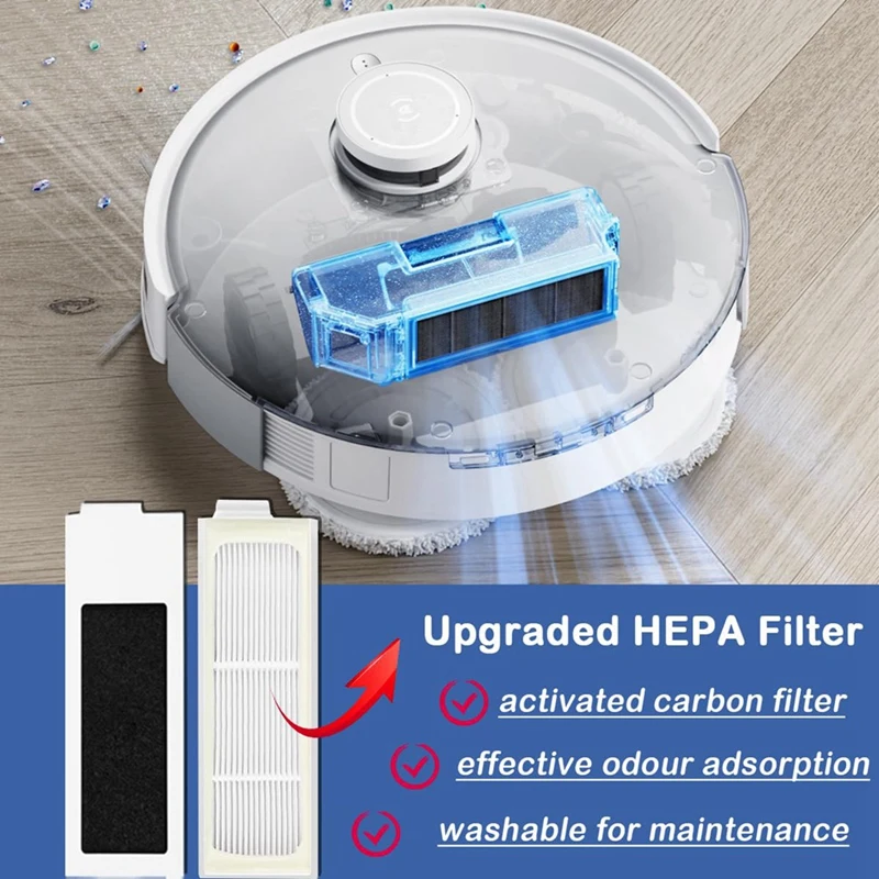 Набор аксессуаров для Ecovacs Deebot T20E Omni/T20 Omni роликовый фильтр запасные части