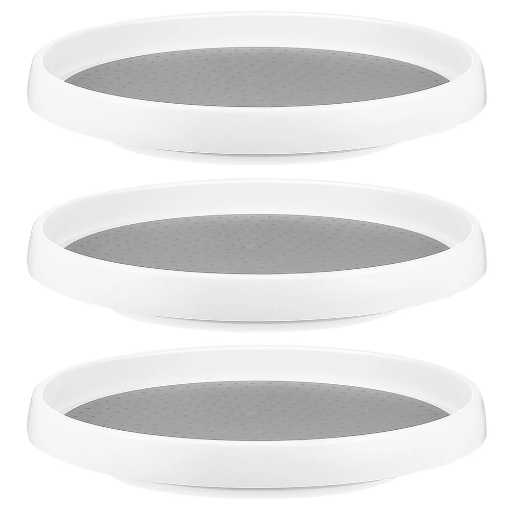 

3 шт., пластиковые настольные поддоны для нанесения макияжа