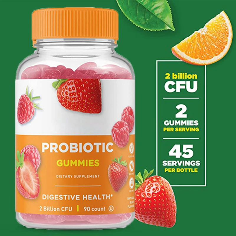 

probiotic jelly sweets Vitamin Vegetarianism promote intestinal digestion and absorption Strengthen immune system