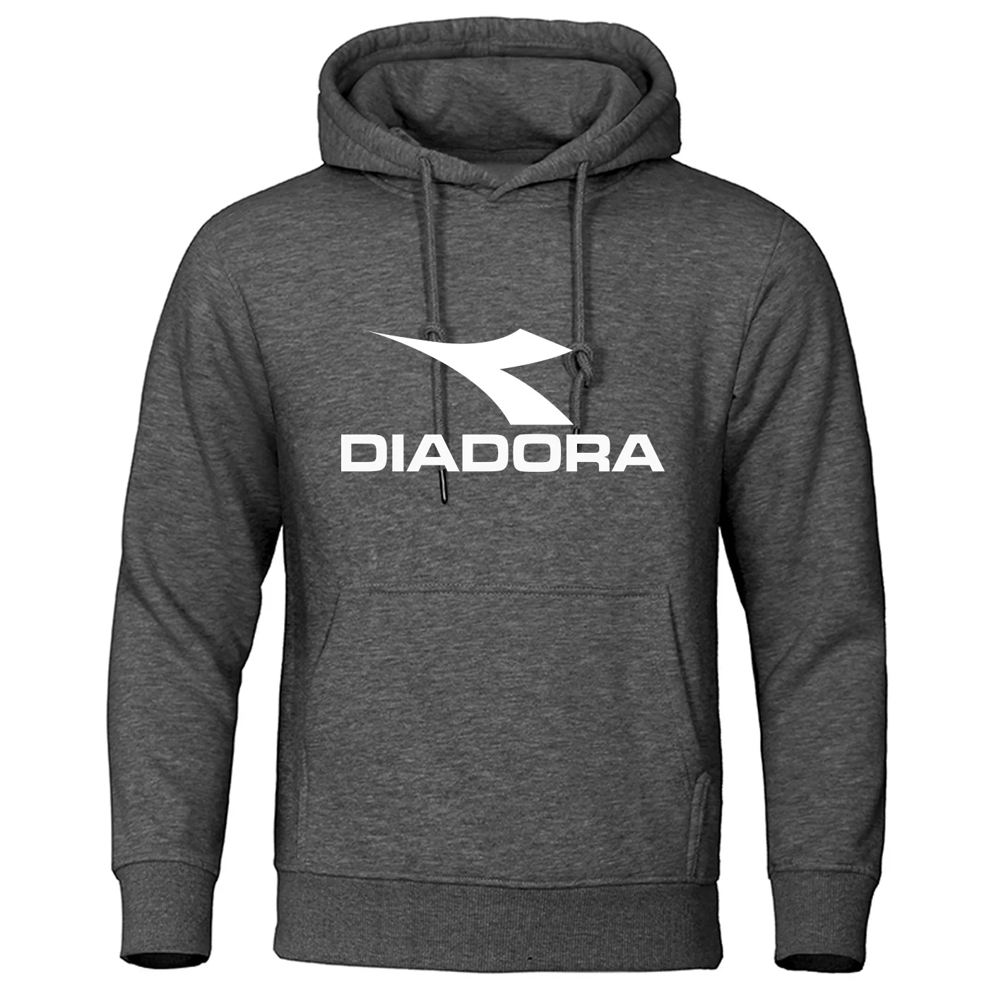 Diadora-Sudadera с капюшоном для мужчин ropa deportiva informal a la moda Джерси holгадо принтом де-улица