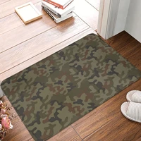 polish camouflage grom camo doormat rectangle polyeste bedroom living room floor carpet balcony rug carpet armed army anti slip