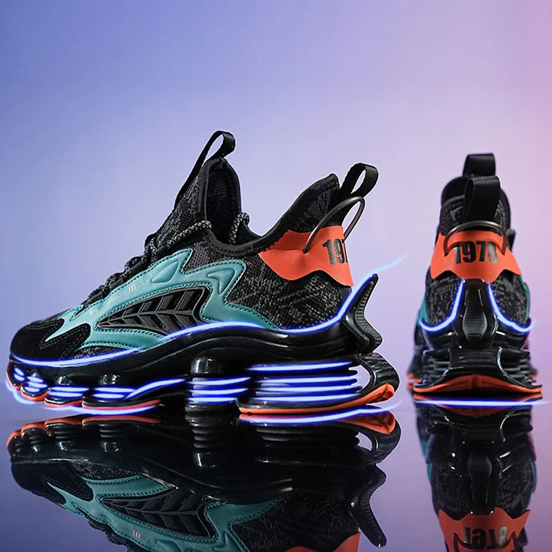 

JIESHAO men shoes Sneakers Male Mens casual Shoes Luxury shoes Trainer Race Breathable Shoes fashion loafers running Shoes