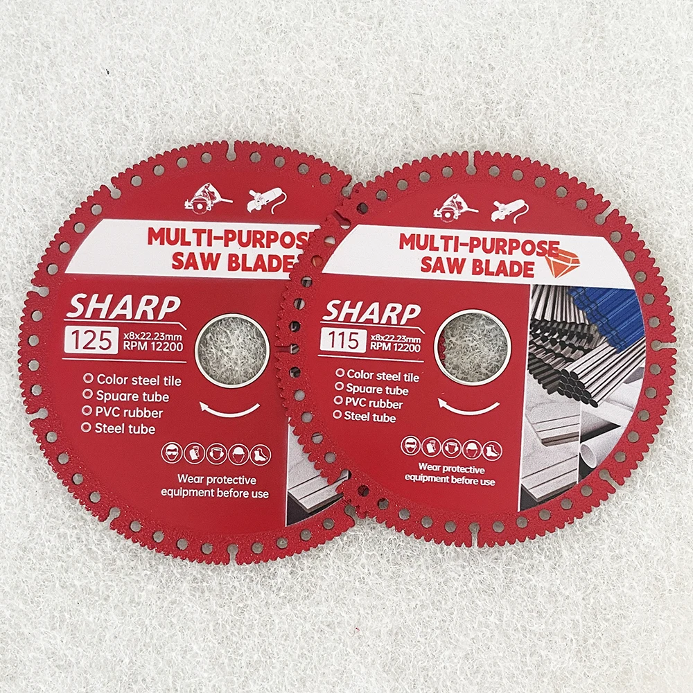 100/110/115 мм универсальное пильное полотно алмазный отрезной диск для резки цветной