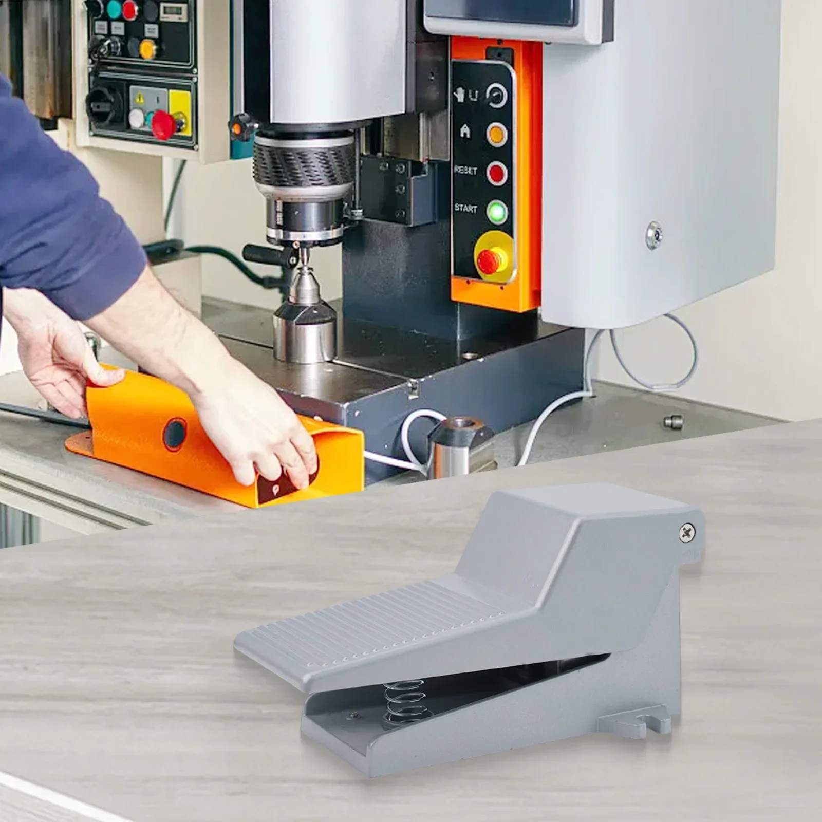 Пневматический Ножной клапан для контроля давления 5-позиционный 2-позиционный