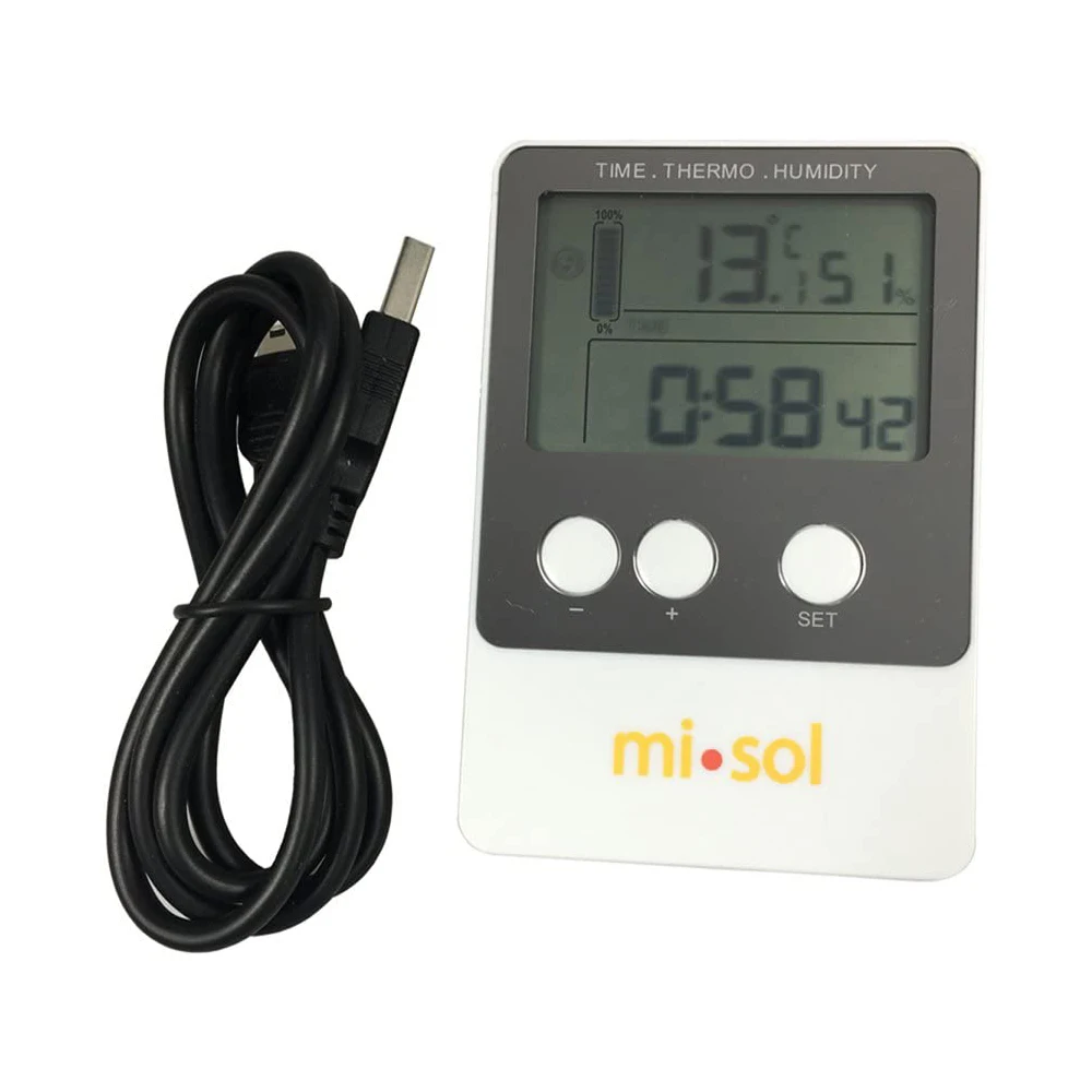 

Temperature & Humidity Data Logger USB Data Logger Recorder for Refrigerated Cold Chain Transport Labs