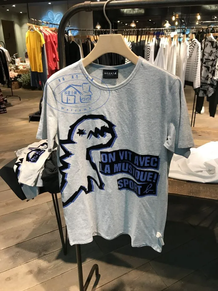 Новая футболка Paleesija с молнией и большим динозавром хлопковая короткими рукавами