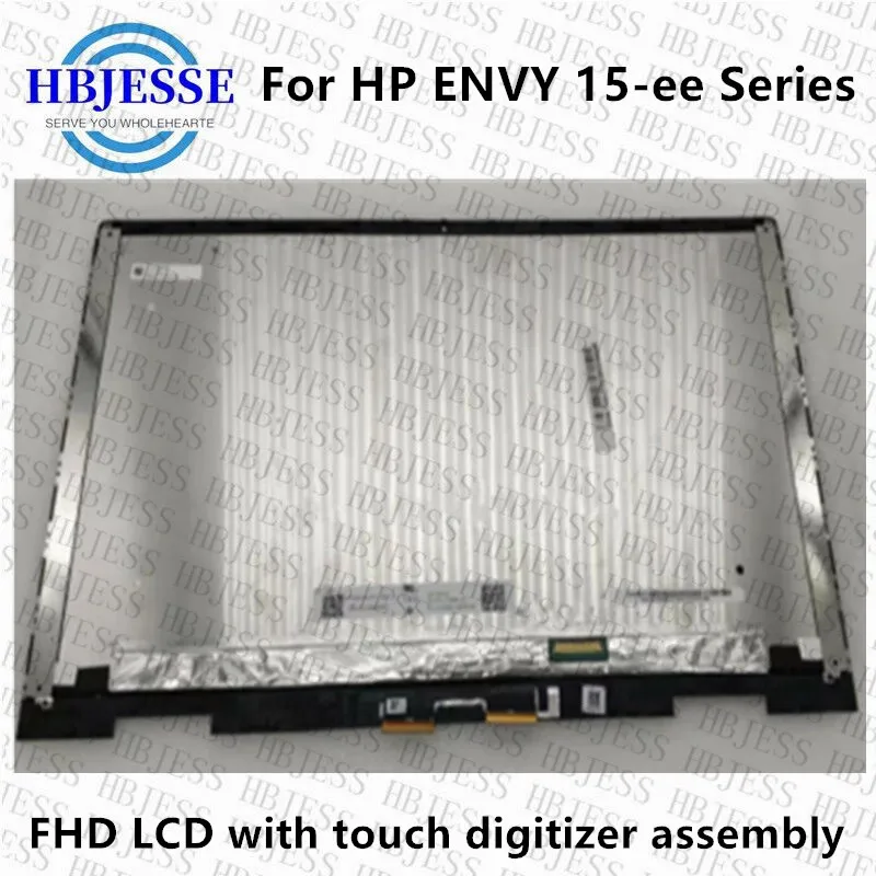 Сменный сенсорный ЖК-дисплей в сборе с рамкой для HP ENVY 15-ED 15T-ED000 15-ED0003CA 15M-ED0023DX