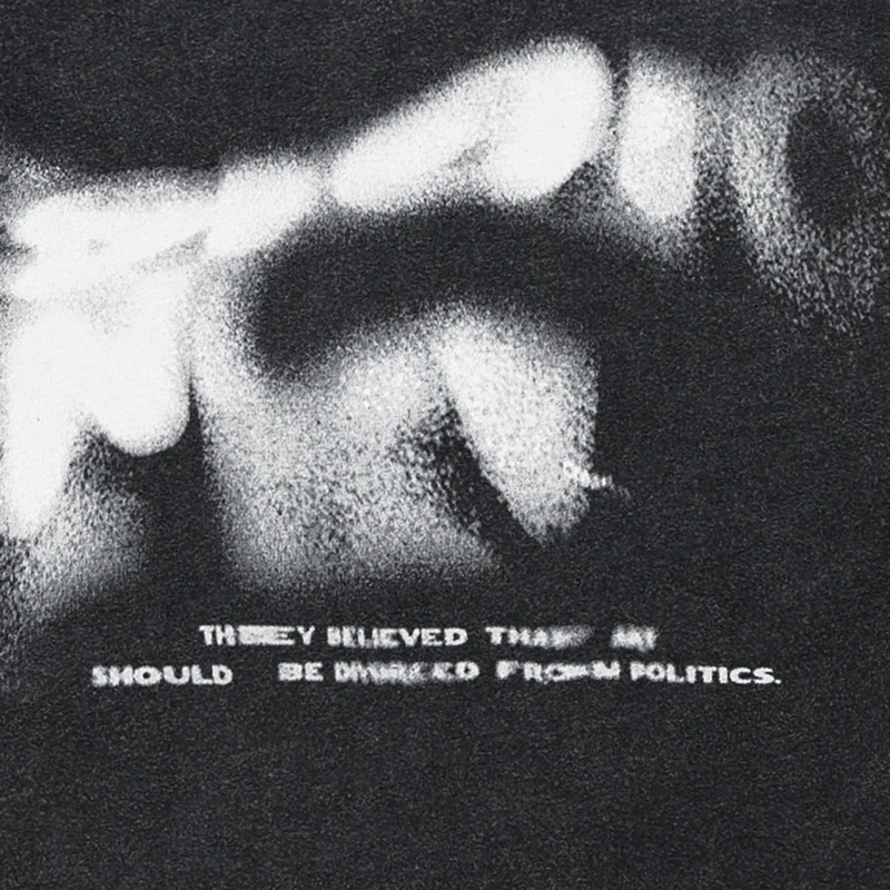 Мужская Футболка Оверсайз В Стиле Хип-хоп Хлопковый Теннисный Топ С Винтажным