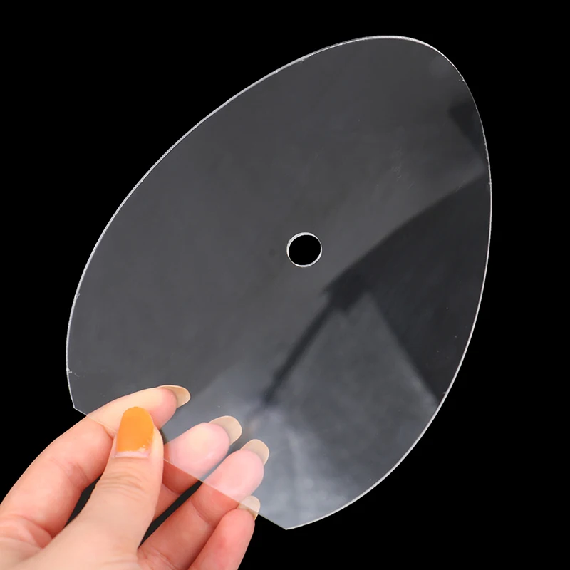 

2Pcs Acrylic Arched Shaped Cake Discs Cake Edge Smoother Cream Scraper Tools Wedding Cake Decorating Tools