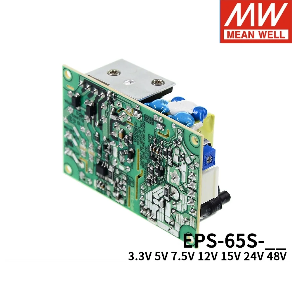 Высокоэффективный импульсный блок питания Mingwei EPS-65S-3.3V5V7.5V12V15V24V48V (без корпуса), заменяющий PS (art.: 3920d91c04ac8) - 3920d91c04ac8