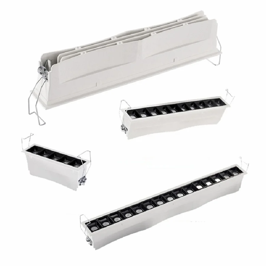 

Встроенный Точечный светильник LukLoy с решеткой для дома гостиной