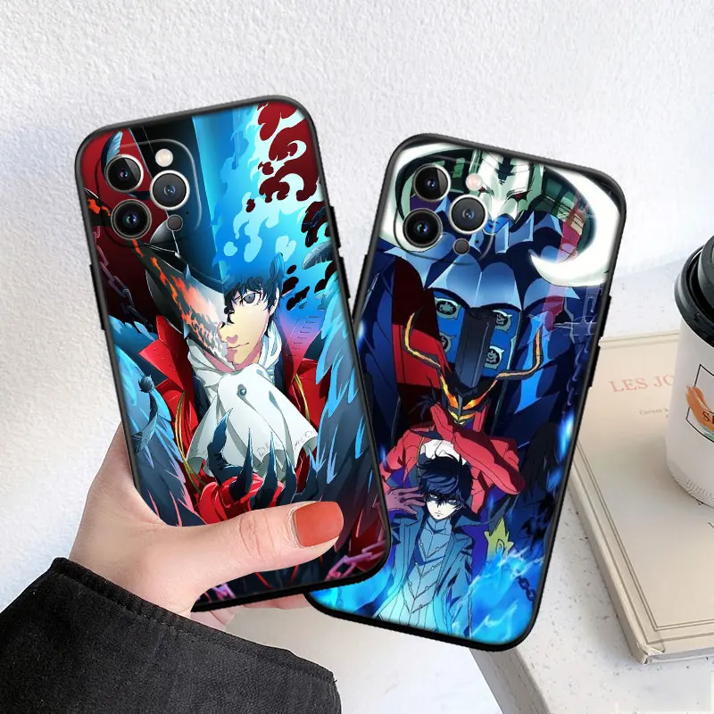Фото Чехол MI26 P-Personas P5s 5 Soft Shell для iPhone SE X XS XR 11 16E 17 Pro Max Air 8 7 6 6s Plus №5