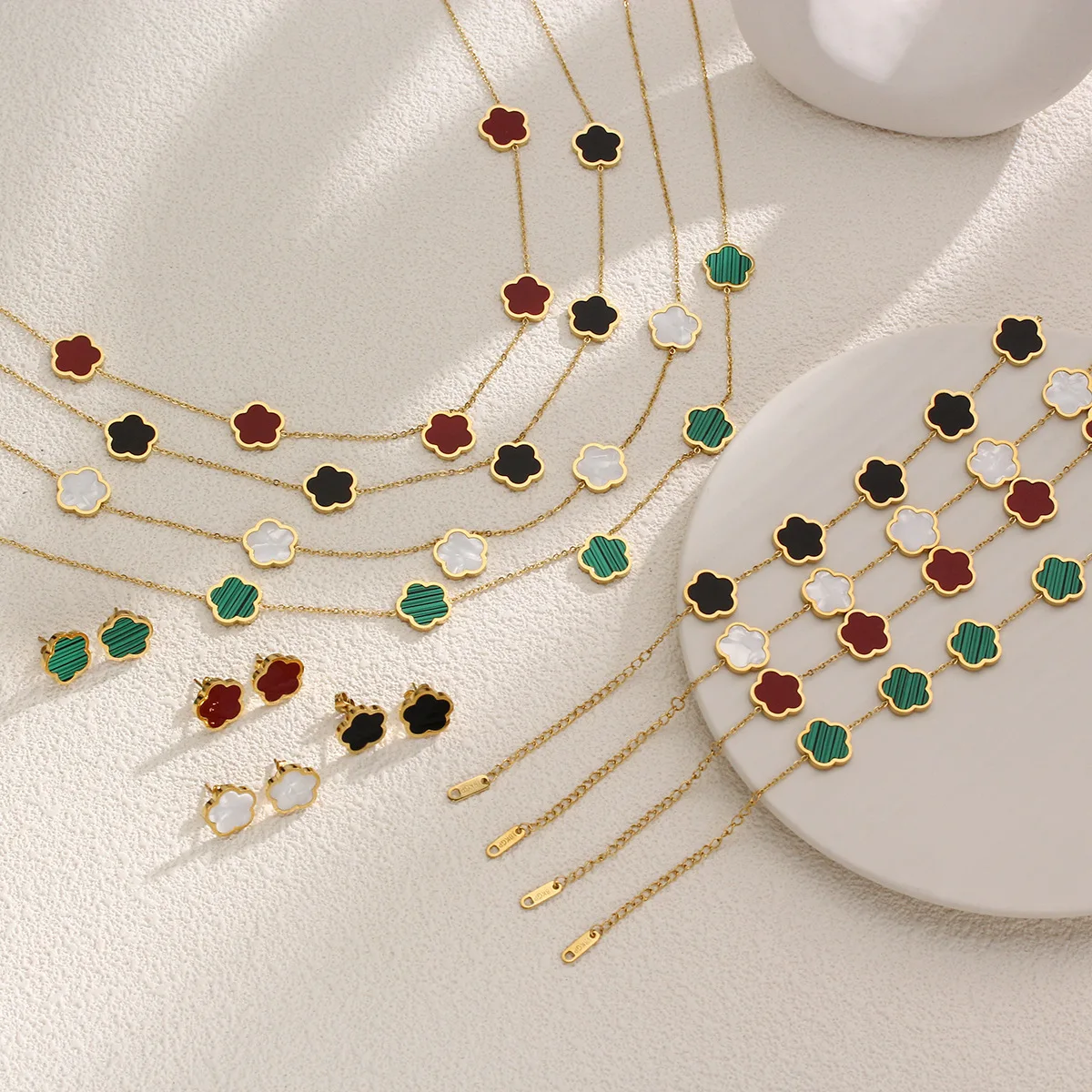 Комплект украшений из нержавеющей стали CDD