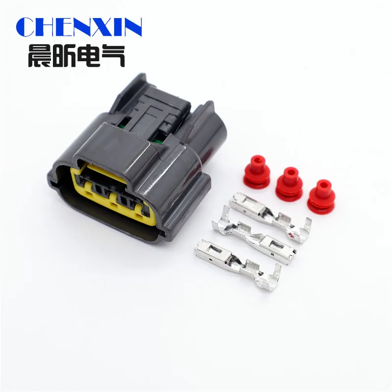 

Автомобильный аксессуар1, комплект, 3-контактный разъем 6098-0141, TPS датчик, вилка катушек зажигания, подходит для Renault Nissan