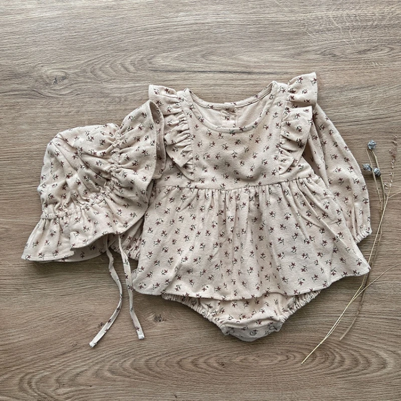 

Toddler Floral One-Piece Sisters Outfit Baby Girl Clothing For Weddings 0-24 Months BABY Girl's Princess Dress Bodysuit