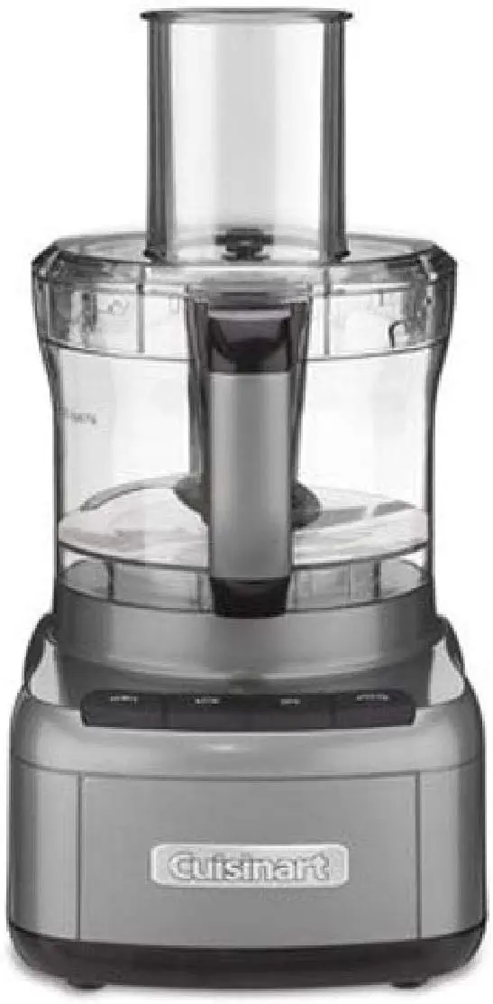 

Elemental 8 Cup Food Processor, Gunmetal - Certified Refurbished