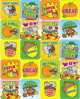 10sheets 200stickers cartoon animals rewards lables for children kids adhesive teaching toy gift card party packaging wrapping