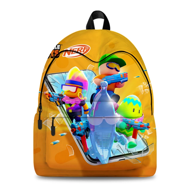 

Stumble Guys School Bags Cartoon Backpacks for Students Children Casual Bookbag kids boys girls Rucksack teens Travel Backpack