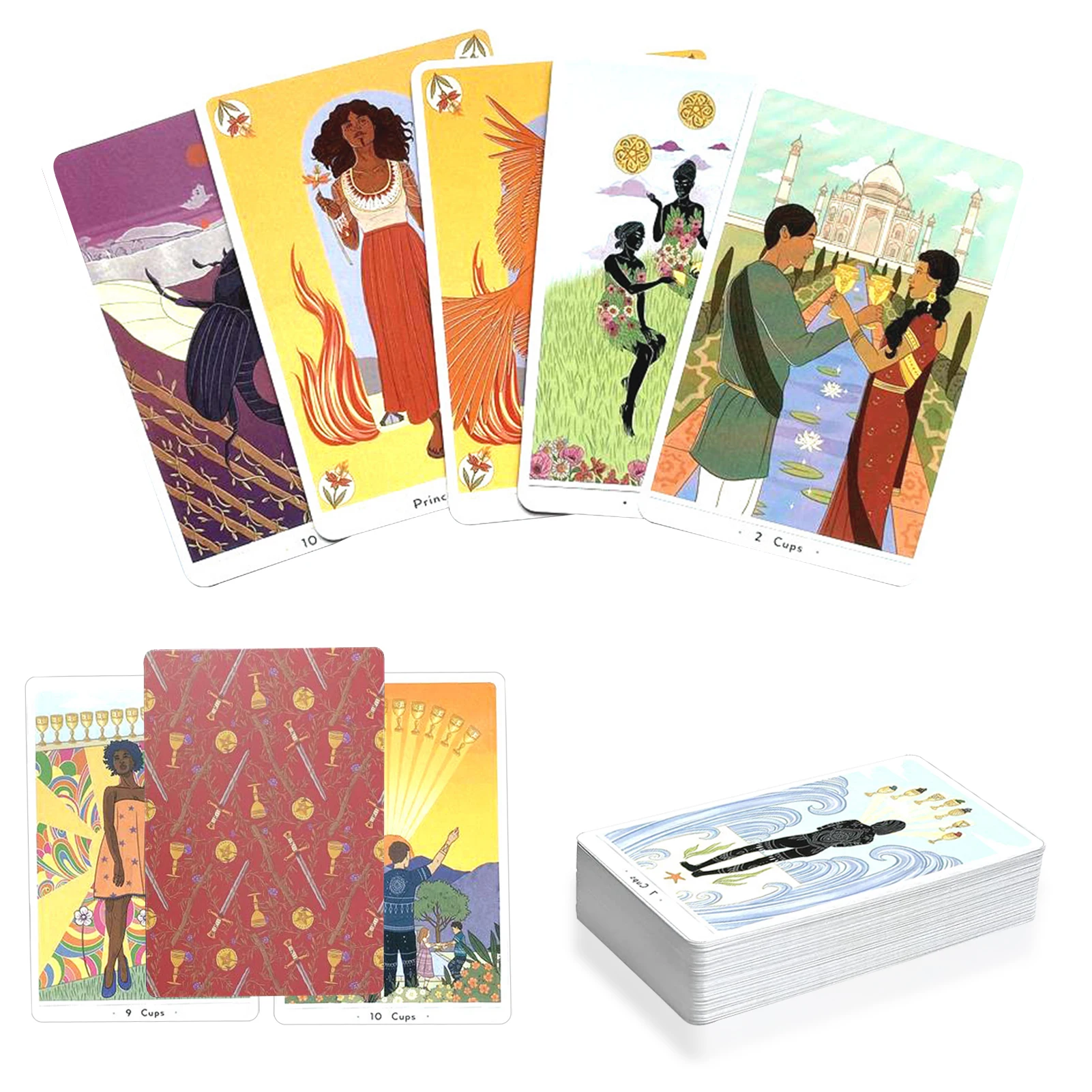 

New True Heart Intuitive Tarot Guidance Divination Deck Entertainment Parties Board Game Tarot Cards Deck Party Playing