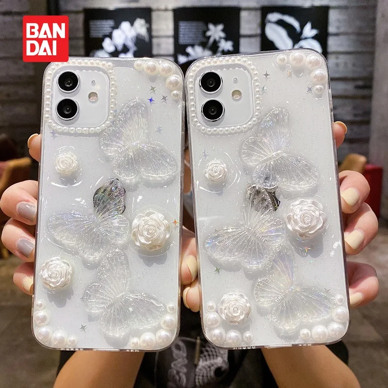 

Bandai Disney colorful three-dimensional butterfly suitable for Huawei nova9Pro mobile phone shell nova8/7/6se soft nova5i glue