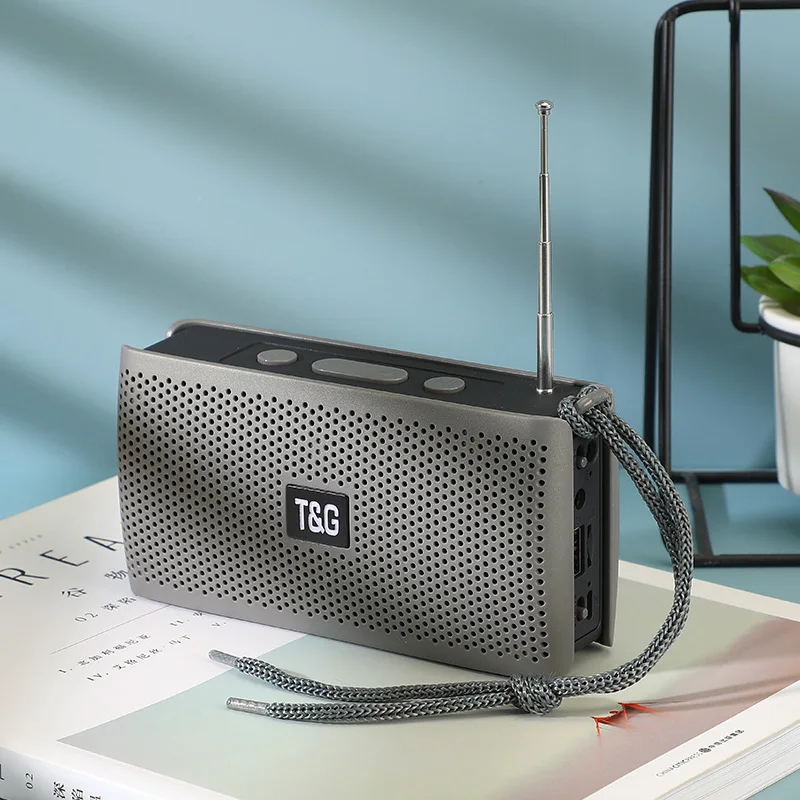 

TG-282 Mini Bluetooth Speaker Retro Wireless BT TWS Portable Subwoofer Speakers Support USB TF Card FM Radio Mp3 Player Soundbox