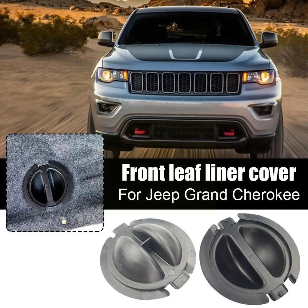 

1PC Front Laf Plate Lining Cover Plate Fog Lamp Observation Port For Jeep Grand Cherokee Large Cutting Mud Retaining Lining O2K9