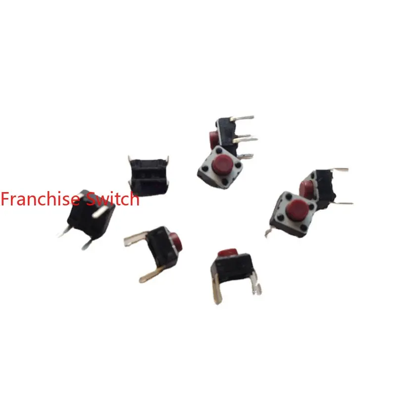 

10PCS EVQPK005R Tact Switch Micro 6*6*5mm Microwave Oven Button Straight Feet