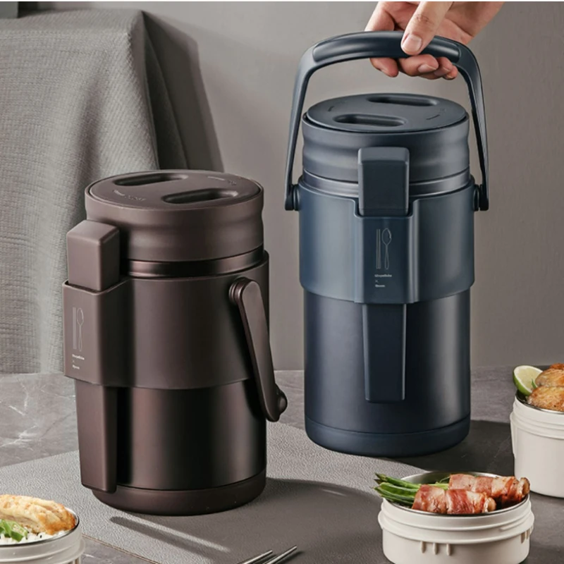 

Изолированные Ланч-боксы из нержавеющей стали, 2200/2500 мл