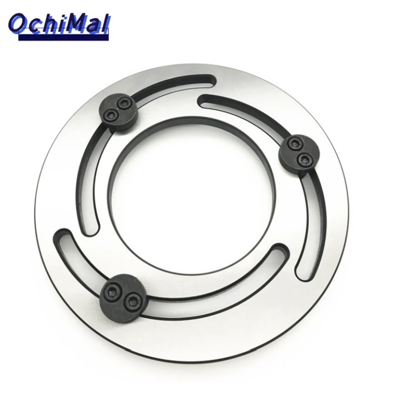 Регулируемое расточное кольцо с мягкой губкой 4-15 дюймов, гидравлический трехкулачковый патрон, триммер для токарного станка с ЧПУ