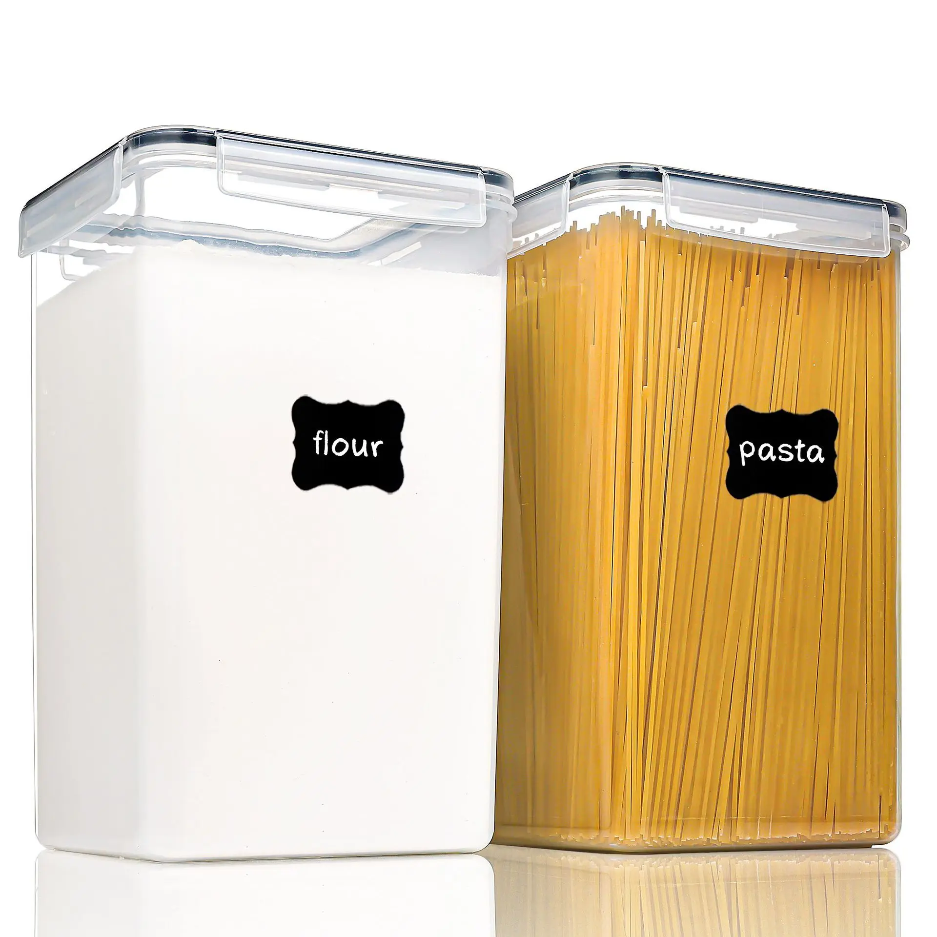 

Kitchen Grain Storage Tank 6.5L Clear Insect-Proof Moisture-Proof Sealed Rice Storage Bucket Large Capacity Food Storage Box