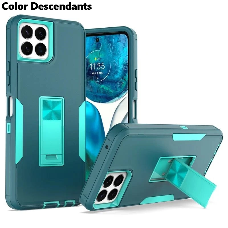 Матовый чехол-подставка для Boost Celero 5G Plus противоударный магнитный держатель