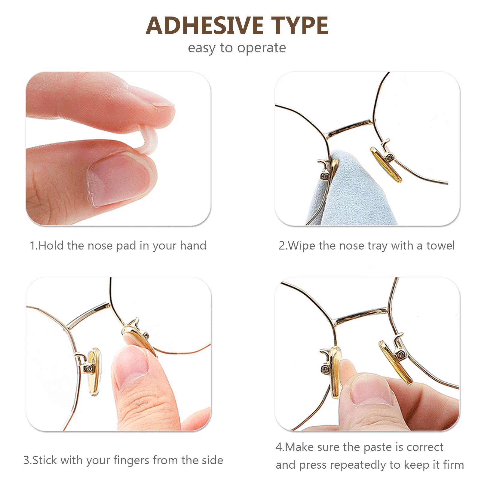 40 пар губок Eva подушечки для носа очки губки аксессуары ремонта солнцезащитных