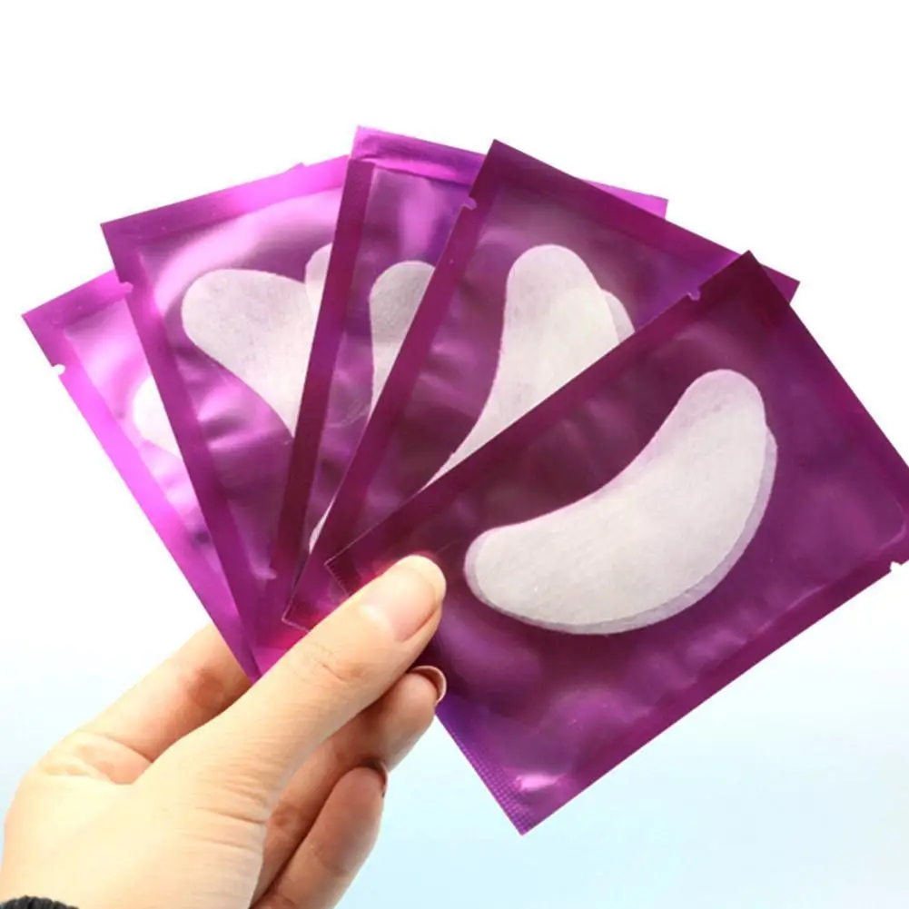 

12 Lash Pad Eyelash Extension Paper Patches Grafted Sticker Eye Eyelash Tips Under Paper Pads Patches Eye White Eye Sticker C5K8