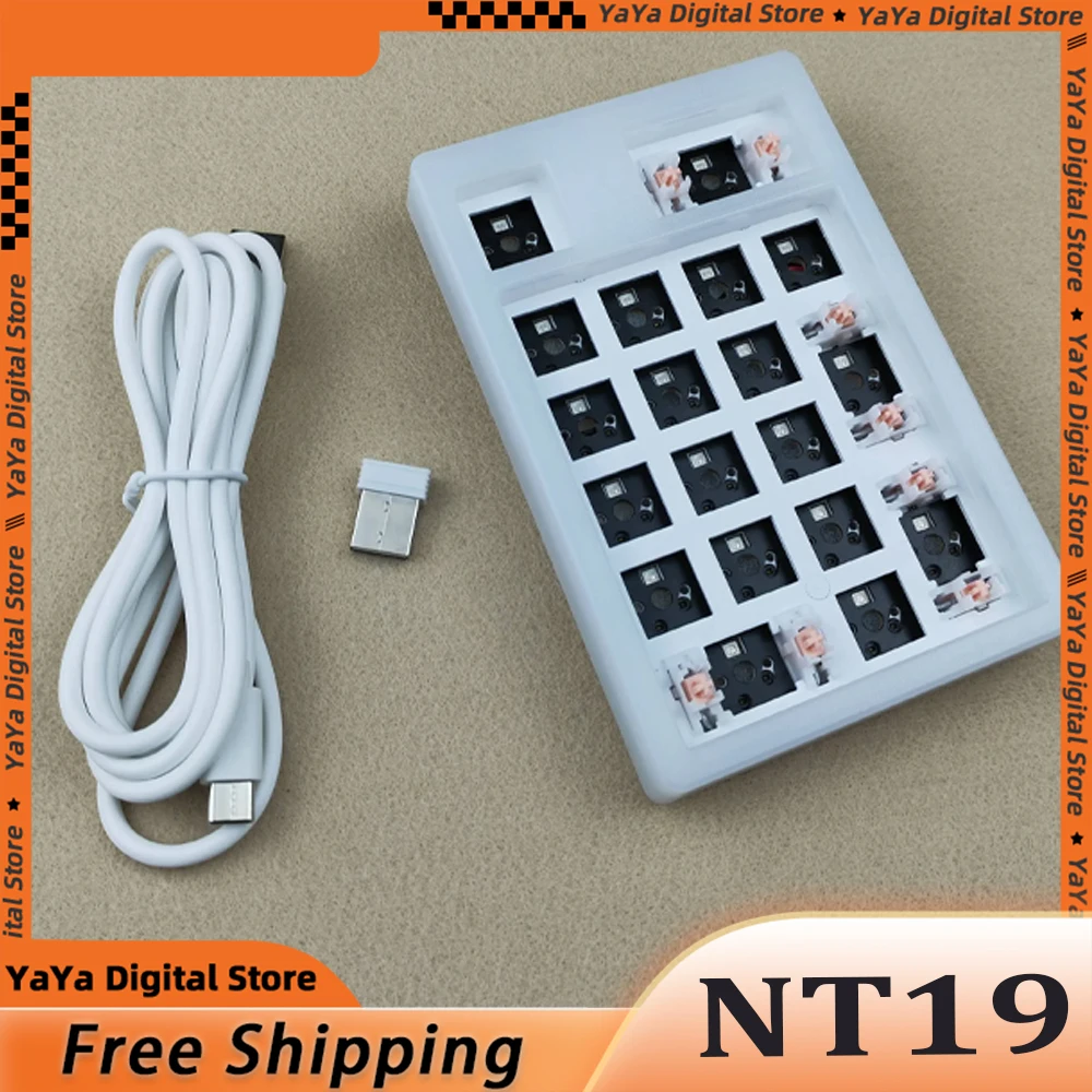 Мини-клавиатура в следующий раз с клавиатурой Nt19 трехрежимная Беспроводная Bluetooth