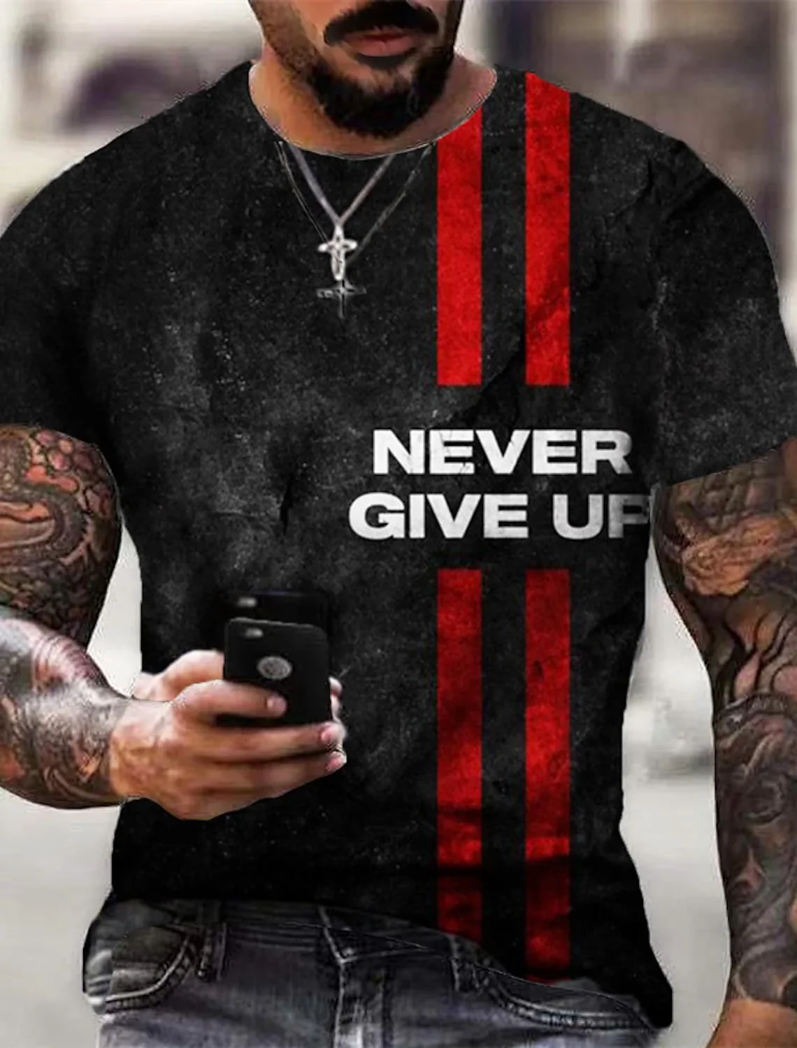 

Men's T shirt Graphic Abstract Round Neck 3D Print Daily Short Sleeve Print Clothing Apparel Basic Designer Big and Tall Summer